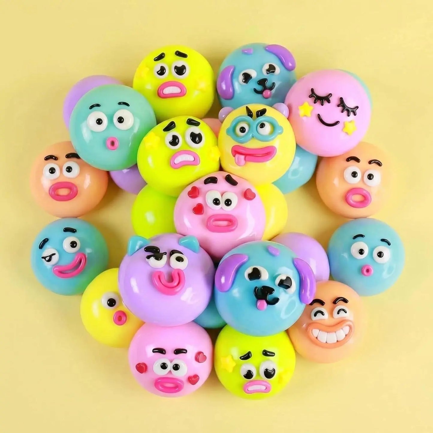 Cute Dog Face Changing Squeeze Toy, Soft Slow Rise Moldable Sensory Fidget Toy, Relaxing Stress Relief Plaything, Game Sets & Guides