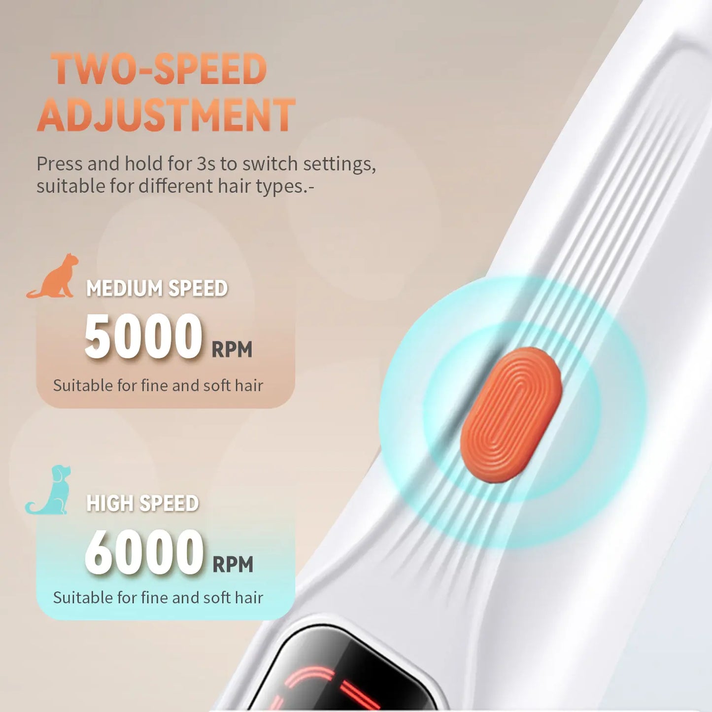 Pet Precision Hair Trimmer Kit, Rechargeable Dog Paw Trimmer with LED Light, Low Noise, Dual-Speed Motor, Small Dog Grooming Clippers for Dogs & Cats, Pet Grooming Tool, Waterproof, Pet Shaver, #Summervibes #Petlovers