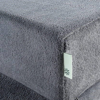Zinus Easy Pet Stairs / Pet Ramp / Pet Ladder, Small, Charcoal