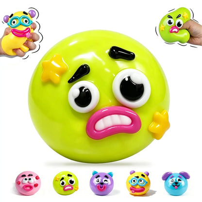 Cute Dog Face Changing Squeeze Toy, Soft Slow Rise Moldable Sensory Fidget Toy, Relaxing Stress Relief Plaything, Game Sets & Guides